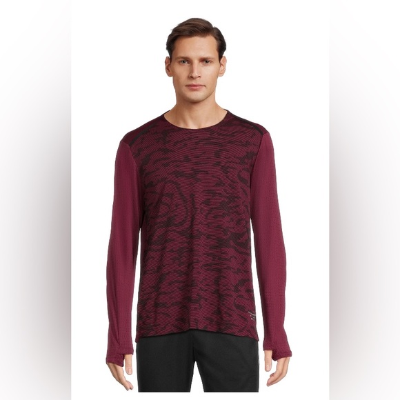 Athletic Works men’s and big men’s  active long sleeve shirts; size: M(38-40) - Picture 3 of 4